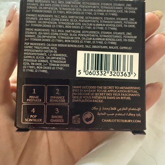 NWB: Charlotte Tilbury  Luxury Eyeshadow Palette in The Golden Goddess - Picture 9 of 11